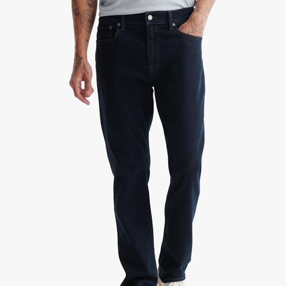 Lucky Brand Men's Deep Indigo 410 Athletic Slim Jeans